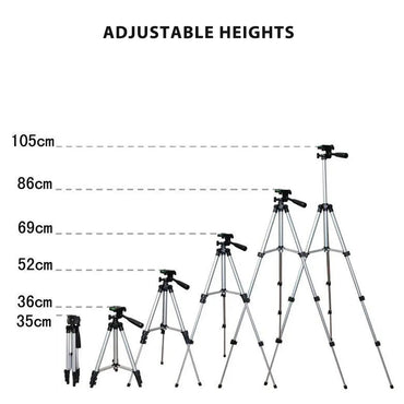105cm Long Dslr/Mobile Travel Tripod