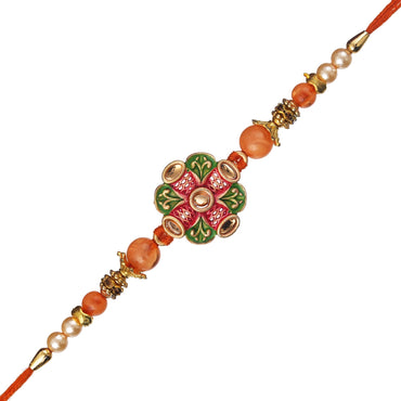 Webelkart New Rakhi for brother Rakhi Set Rakhee for Gifts For Brother Lumba Rakhi For Bhabhi Rakhi With Roli Chawal Rakhi Sets lumba rakhi|Latest Rakhi collection|Set The Joyous Tone