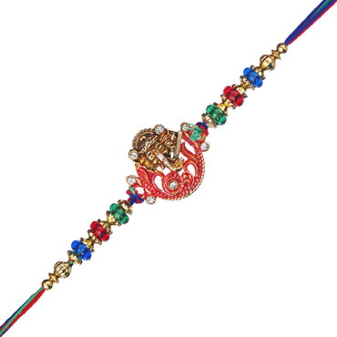 Webelkart New Rakhi for brother Rakhi Set Rakhee for Gifts For Brother Lumba Rakhi For Bhabhi Rakhi With Roli Chawal Rakhi Sets lumba rakhi|Latest Rakhi collection|Set The Joyous Tone