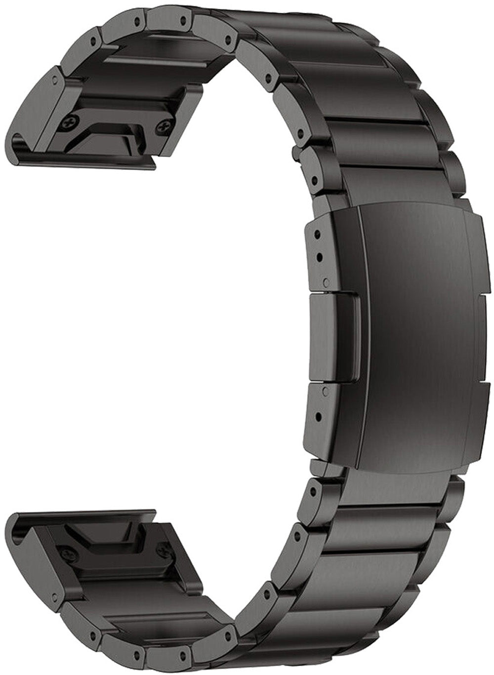 Zitel Band for Garmin Fenix 8 47mm, 7/7 Pro, 6/6 Pro, 5/5 Plus, Epix Pro/Gen 2 47mm, Forerunner 965/955/945/935, Titanium Alloy Metal 22mm Strap