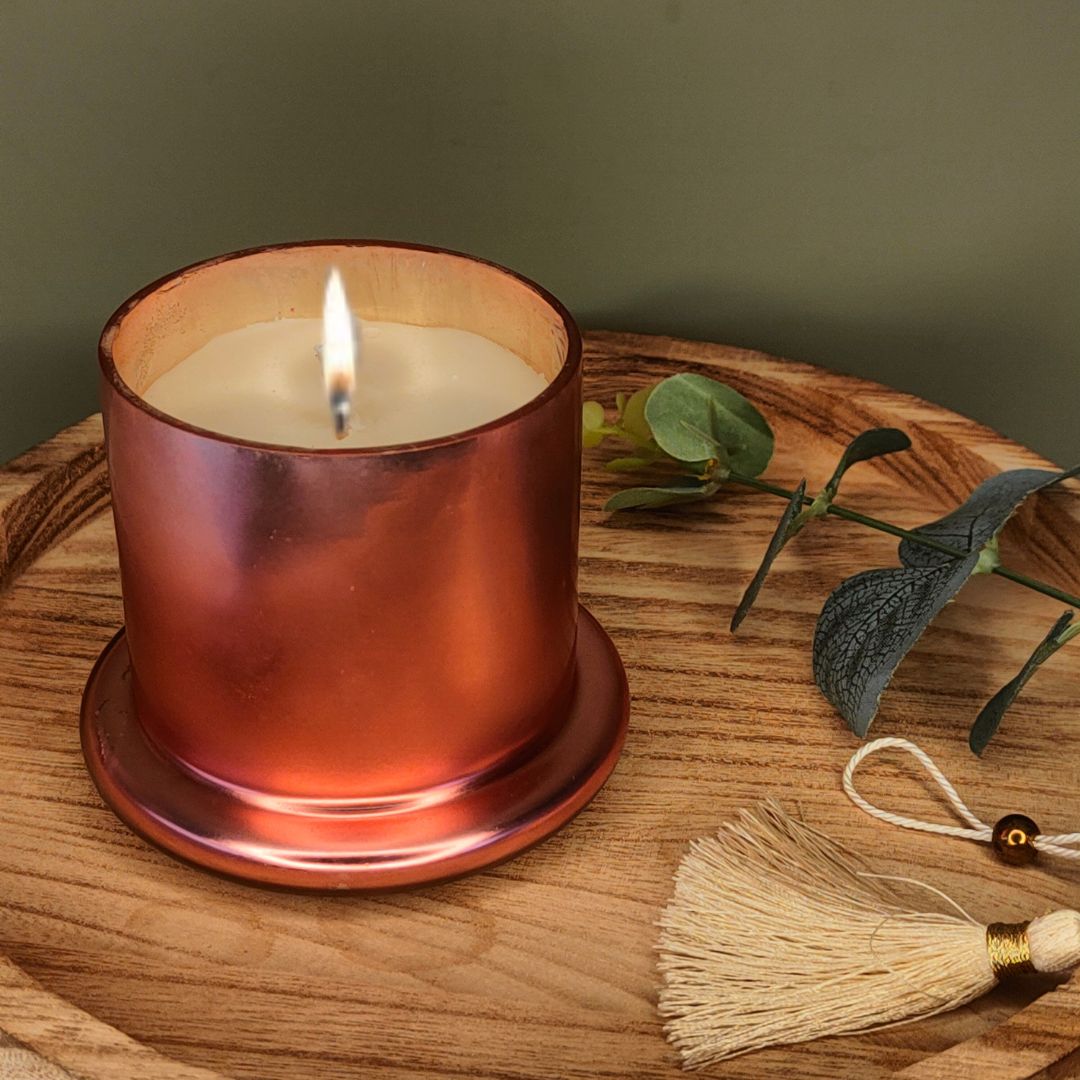 Bell Jar Candle Off White