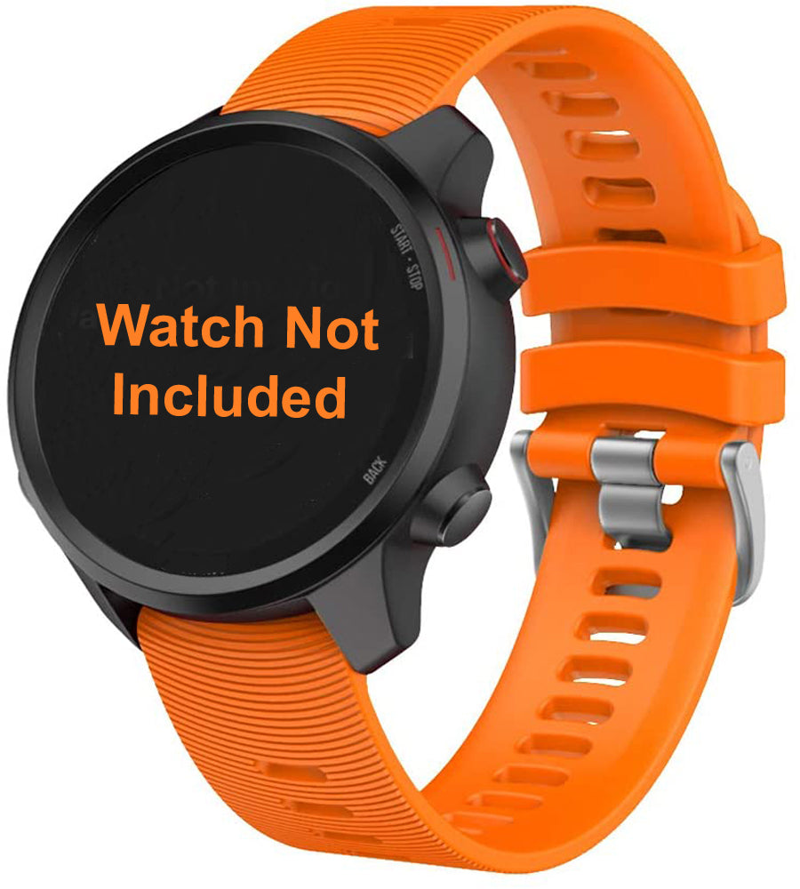 Zitel Band for Garmin Forerunner 245/645/165/158/55, Vivoactive 5/4/3, Venu Sq, 20mm Straps