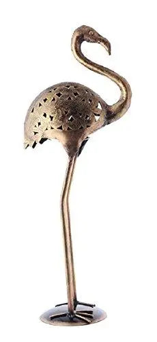 JaipurCrafts Iron Showpiece (35x10.16x70cm, Gold)