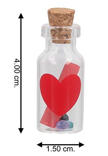 Webelkart Artificial Premium Combo Of Love Teddy Bear Heart Shaped Box And Message Bottle Box (Multicolour, Love Teddy Bear Heart Shaped Box With 7 Message Bottle Box)