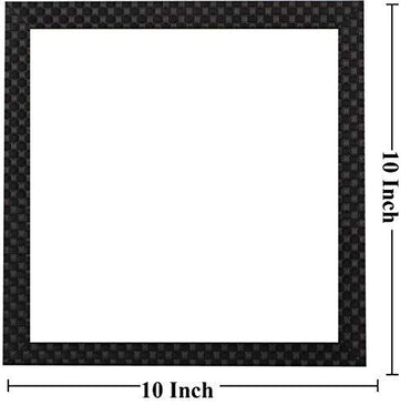 Webelkart Designer Motivational/Funny Quote Photo Synthetic Frame Without Glass, 10 x 10 in-Set of 3 (Multicolour)