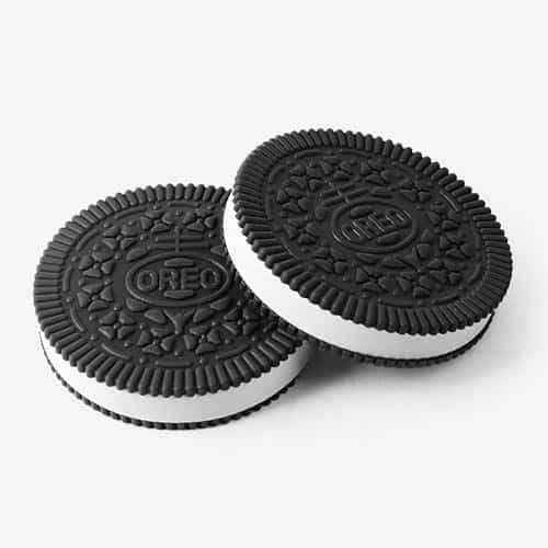 Oreo: Fun Handy Cookie Notepad with Realistic Biscuit Design for School, Office & Gifting