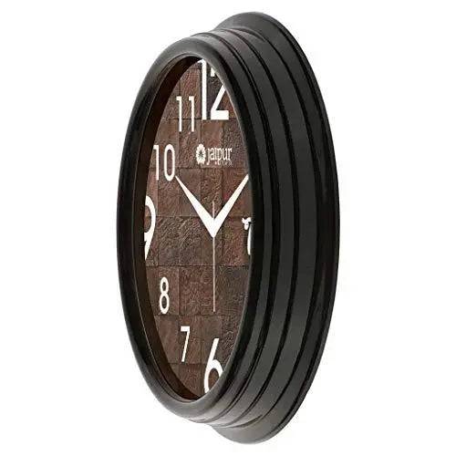 JaipurCrafts Plastic Antique Wall Clock (Multi_2 Inch X 12 Inch X 12 Inch)