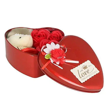 Webelkart Artificial Gift box (Red, 3 Piece)