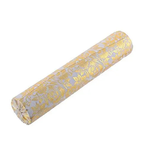 JaipurCrafts Golden Bangle Box Two Roll in Brocade (Golden)