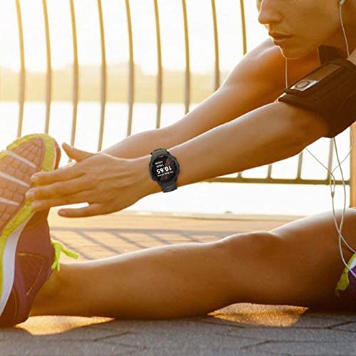 Zitel Band for Garmin Forerunner 245/Music, 645/Music, 165, 55, 158, Vivoactive 5/3, Venu Sq/Venu 2 Plus, 20mm Straps