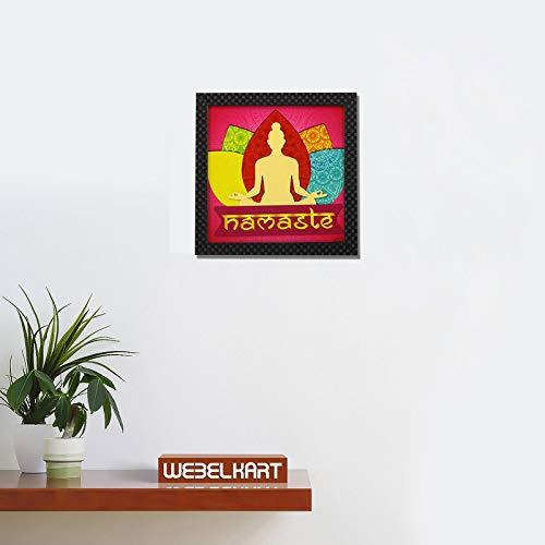 Webelkart Design Motivational/Funny Quote Poster Framed Without Glass for Wall, Office, Study Room Decoration (Synthetic, 10 x 10 Inch, Multicolour)