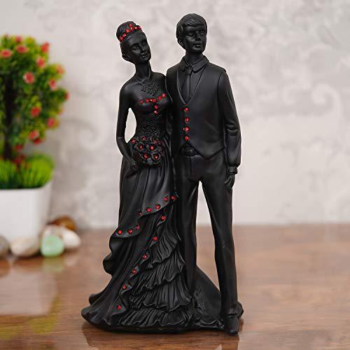 Webelkart Designer Romantic Valentine Love Couple Statue Showpiece Gifts-12 Inches