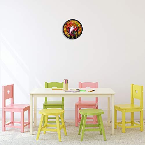 JaipurCrafts Plastic Lord Ganesha Wall Clock (Multi_2 Inch X 12 Inch X 12 Inch)