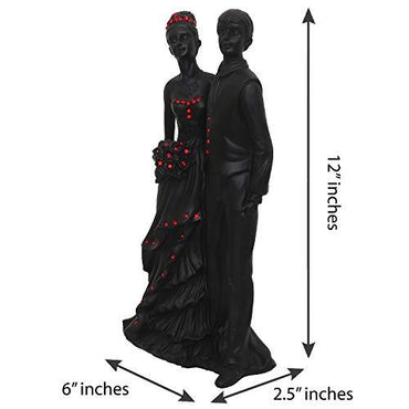 Webelkart Designer Romantic Valentine Love Couple Statue Showpiece Gifts-12 Inches