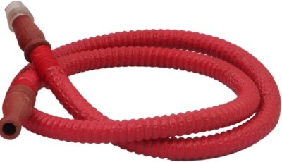 JaipurCrafts Decorative Premium QT 15 inch Glass, Iron Hookah- Red