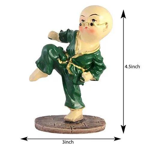 JaipurCrafts Premium Collection Kung-Fu Kid Showpiece