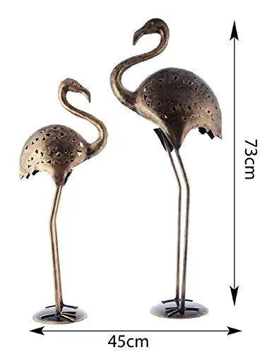 JaipurCrafts Iron Showpiece (35x10.16x70cm, Gold)