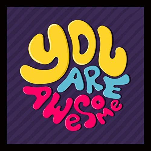 Webelkart Premium Funny Quote Synthetic Wall, Office, Study Room Decoration Poster Photo Frame Without Glass (Multicolor, 10 X 10 Inch)