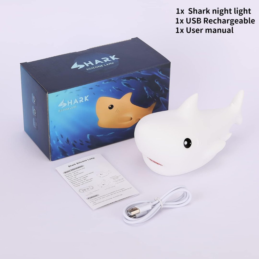 Shark Led Night Lamp | Anniversary Gift for Him