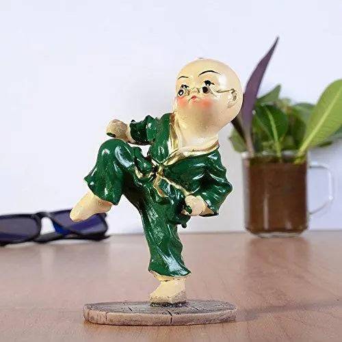 JaipurCrafts Premium Collection Kung-Fu Kid Showpiece