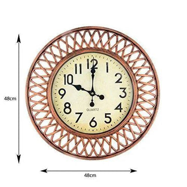 WebelKart Premium Antique Round Shaped Wall Clock