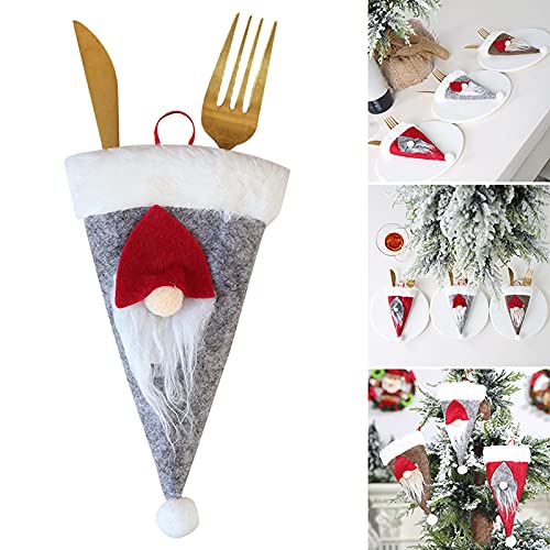pack of 3 Cutlery Pouch Tableware Holder Decoration Storage Bag