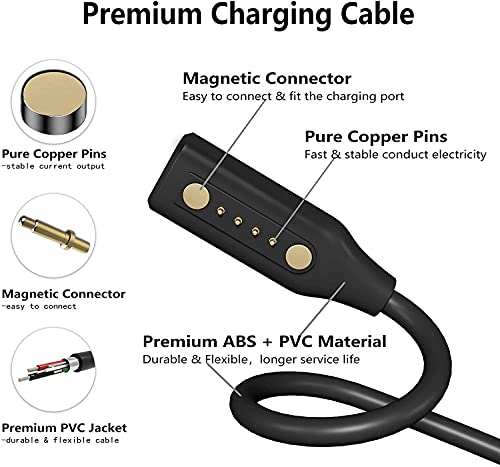 Zitel Charging Cable for Bose Frames Alto S/M M/L, Rondo, Soprano, Tenor Audio Sunglasses