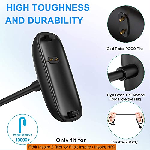 Zitel Charging Cable for Fitbit Inspire 2 / Ace 3