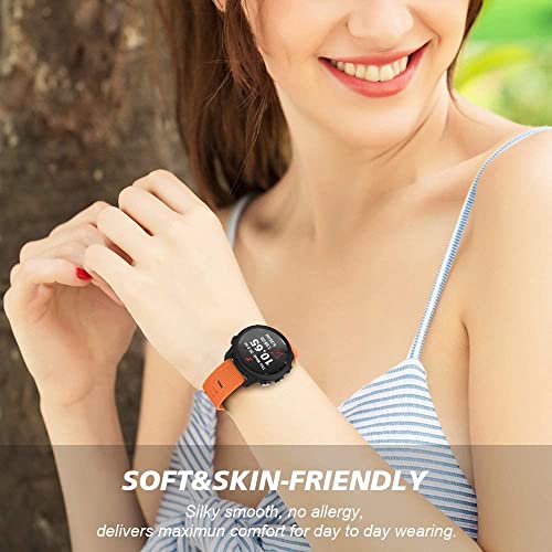 Zitel Band for Garmin Forerunner 245/645/165/158/55, Vivoactive 5/4/3, Venu Sq, 20mm Straps