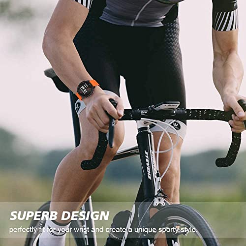 Zitel Band for Garmin Forerunner 245/645/165/158/55, Vivoactive 5/4/3, Venu Sq, 20mm Straps