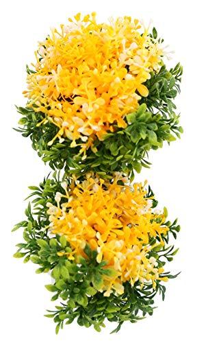 WebelKart by JaipurCrafts Artificial Ceramic, Polyester and Polyurethane Bonsai Plant in a Pot (21 cm x 16 cm x 20 cm, Multicolor)