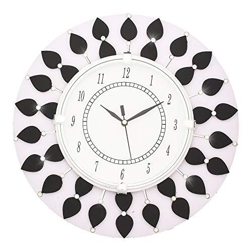 WebelKart Designer Wooden Wall Clock for Home/Living Room/Bedroom/Kitchen- 12 in (with Ajanta Brand Dial)