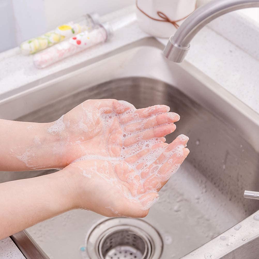 FruityClean: Cute Travel-Friendly Hand Soap Paper Flake Tubes (Set of 3) – Perfect for On-the-Go Hygiene