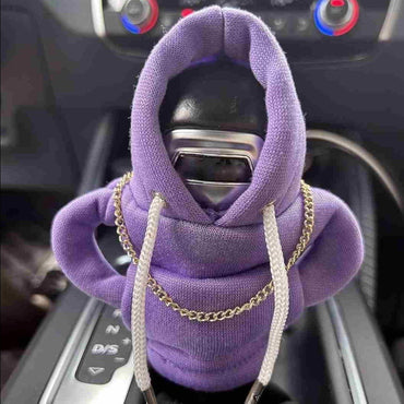 ShiftCozy: Universal Car Gear-Shift Hoodie – Cute & Funny Sweater Cover for Gear Knob Protection & Decoration