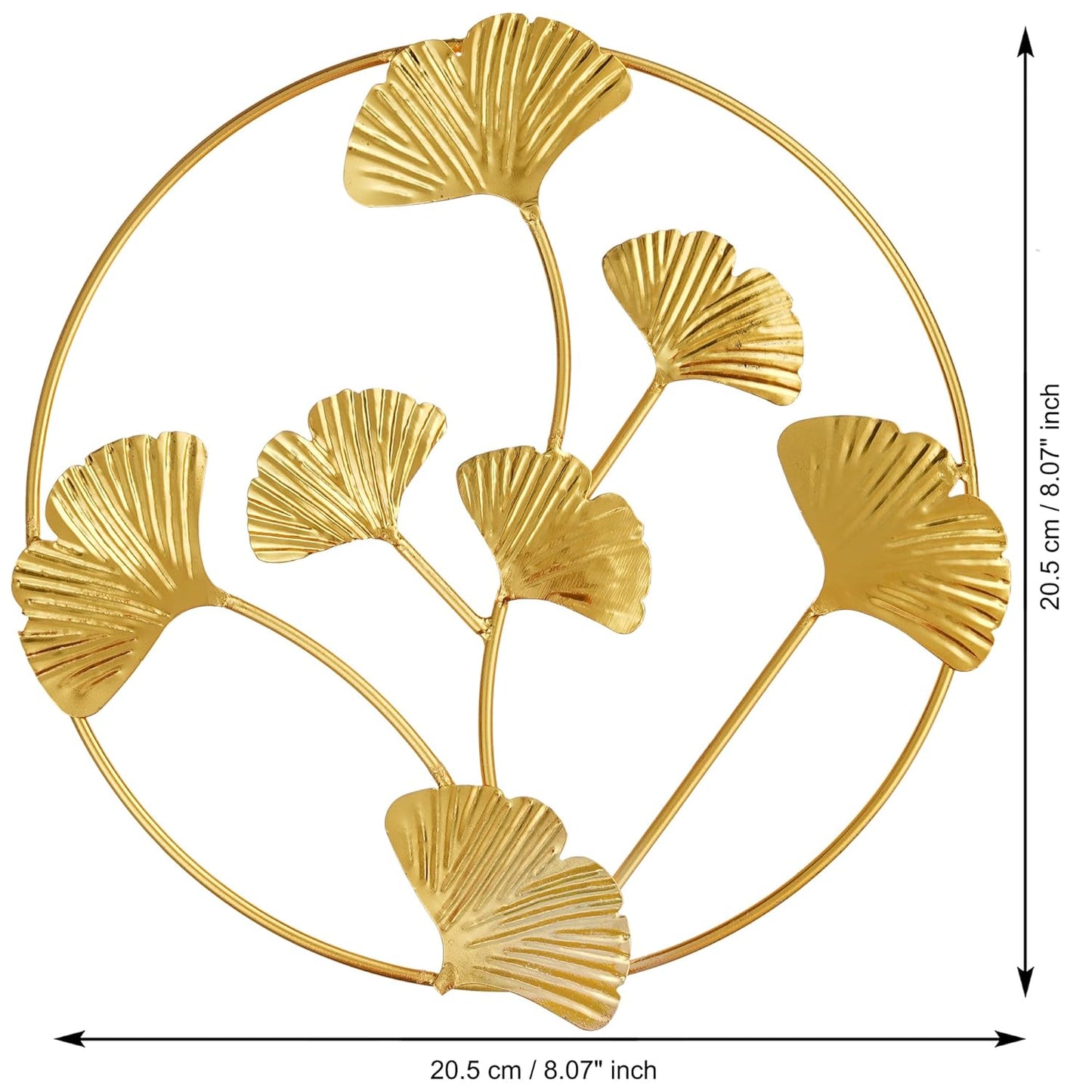 Webelkart Premium Decorative Metal Wall Hanging Art Decoration Item for Living Room | Bedroom | Home Decor | Gifts | Quotes Decor Item | Wall Art for Hall | Wall Sculpture (8.5"X8")