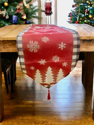 Merry Christmas table runner