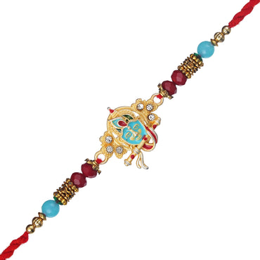 Webelkart New Rakhi for brother Rakhi Set Rakhee for Gifts For Brother Lumba Rakhi For Bhabhi Rakhi With Roli Chawal Rakhi Sets lumba rakhi|Latest Rakhi collection|Set The Joyous Tone