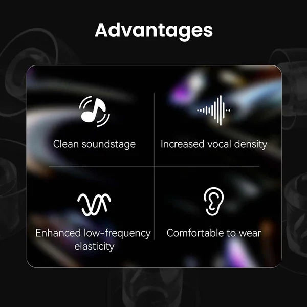 AUDIOCULAR FlexiGraph Eartips for IEMs
