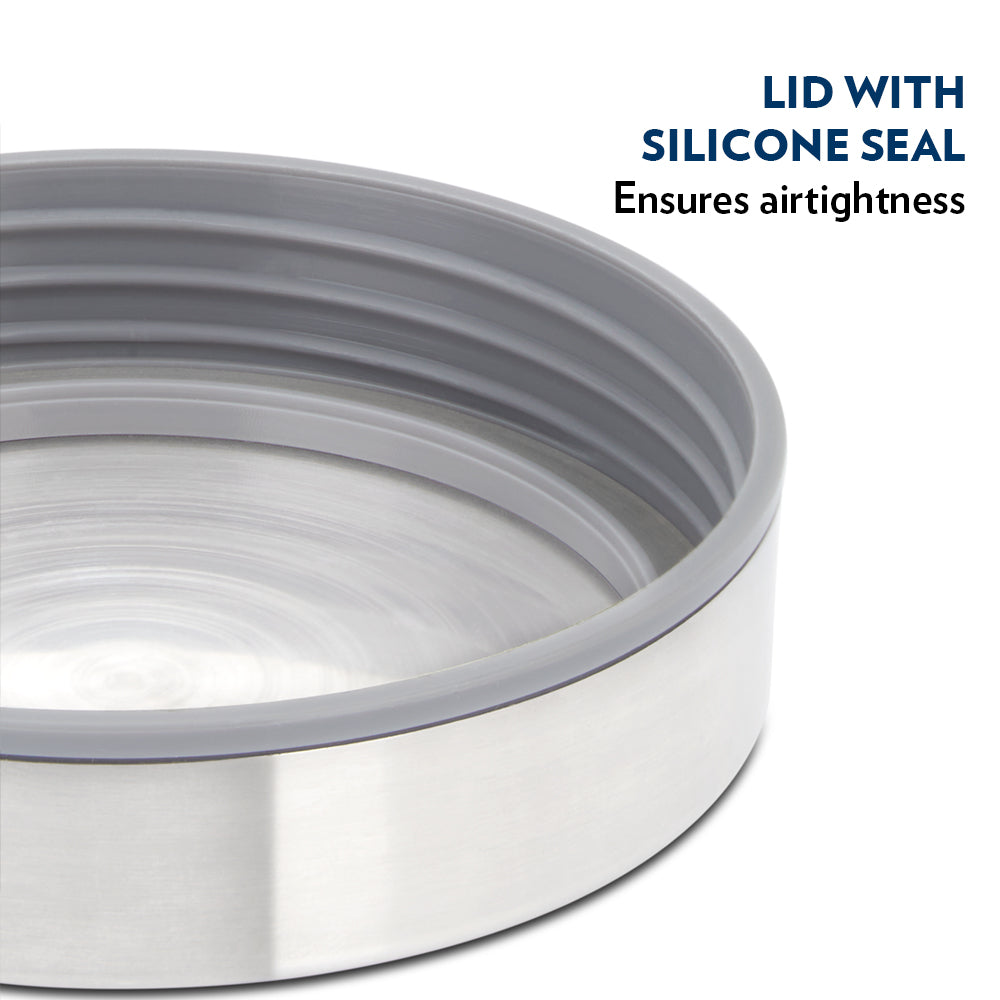 Borosil Endura Airtight Glass Jar Set, 1.2Lx2