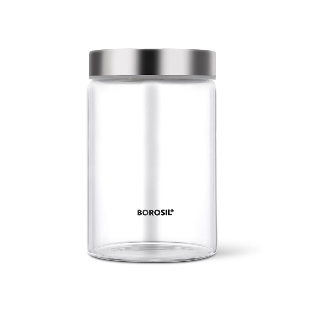 Borosil Endura Airtight Glass Jar, 900ml