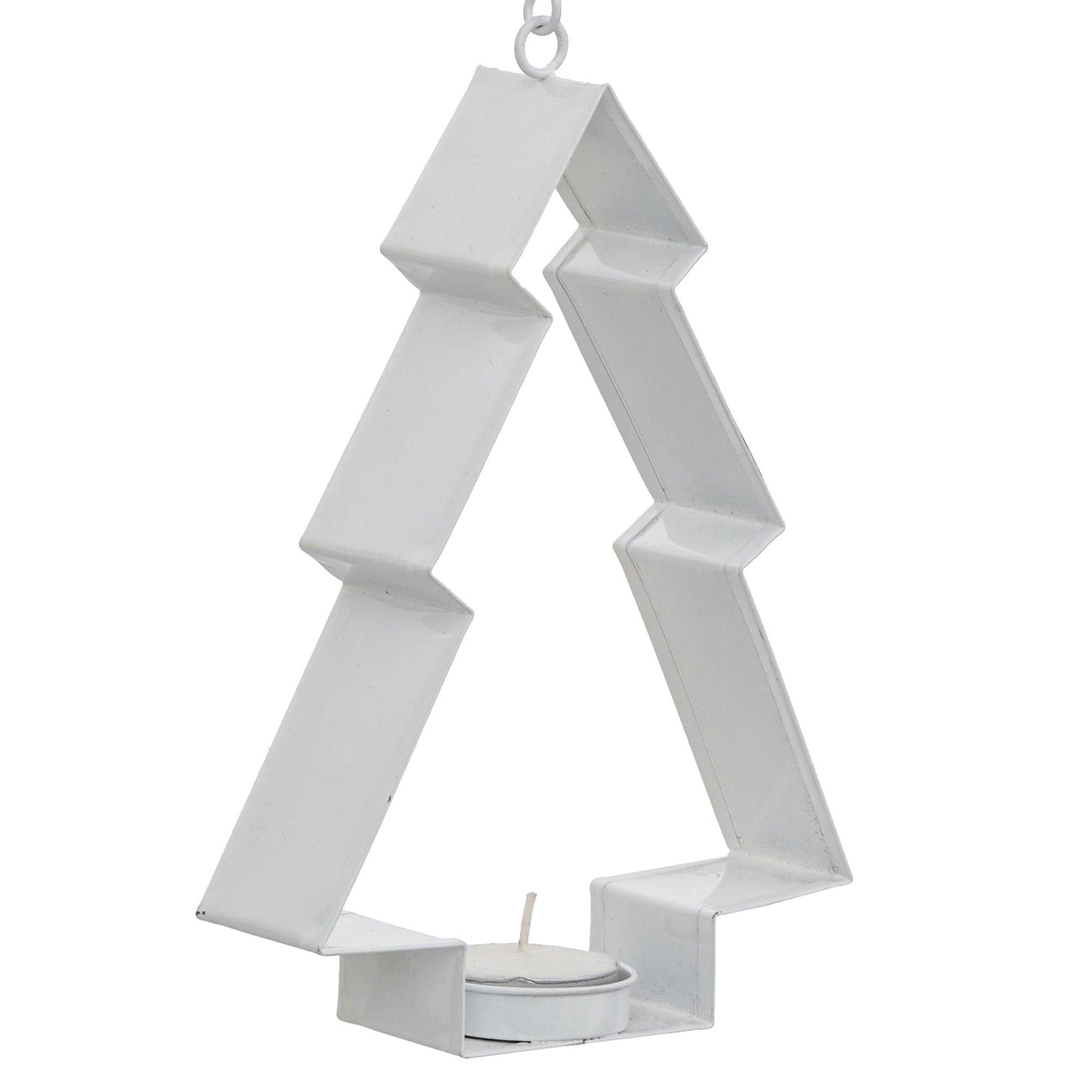 Webelkart®️ Premium Christmas Tree Shape Tealight Candle Holder for Home Decor with Bonus tealight ,Candle Diya, Christmas, New Year Gift, Festival Decoration (Christmas Tree Tealight Candle)
