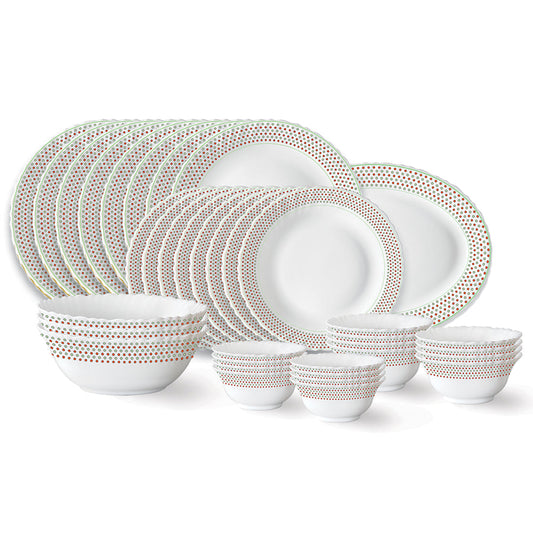 Larah by Borosil Waltz Dinner Set, 36 pc