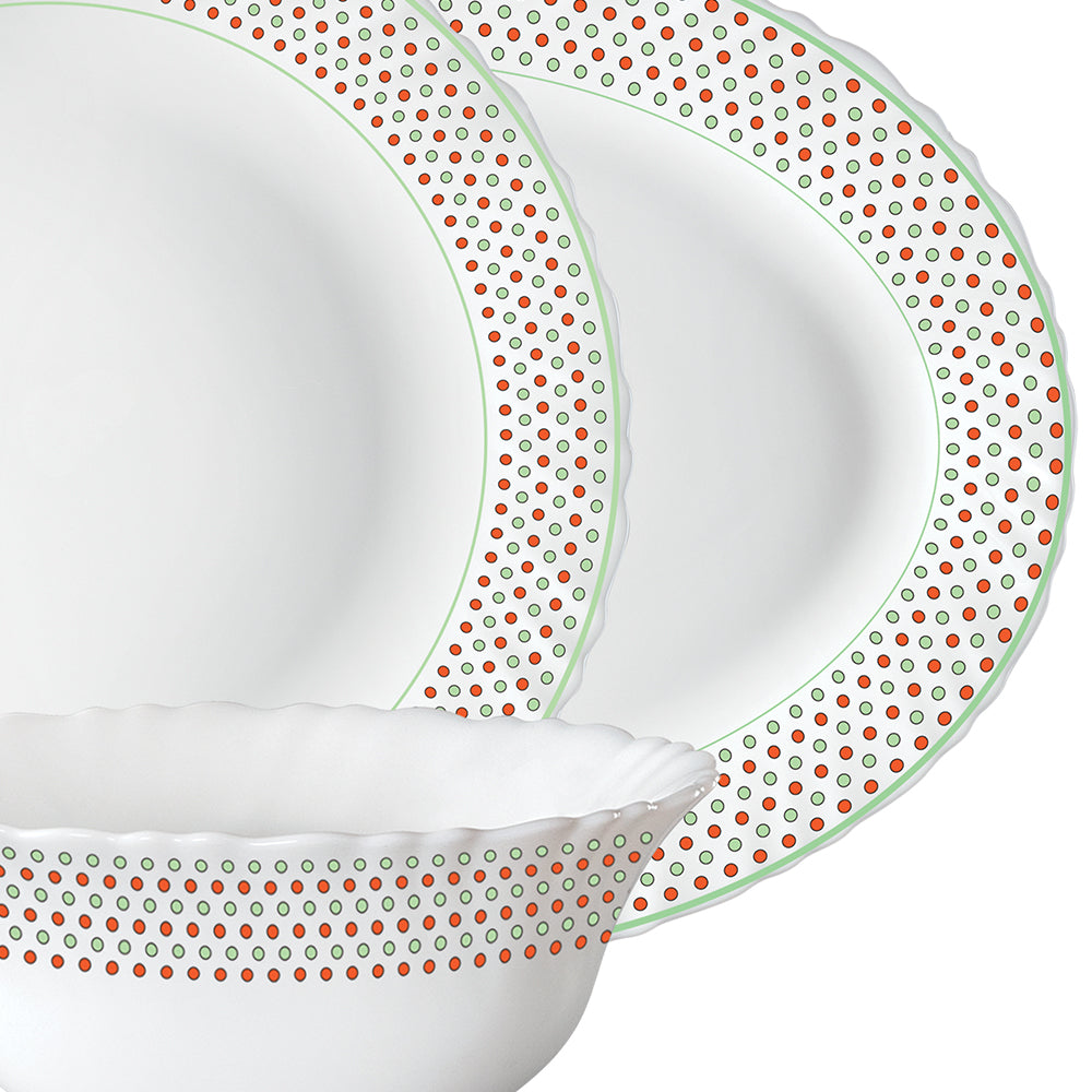 Larah by Borosil Waltz Dinner Set, 36 pc