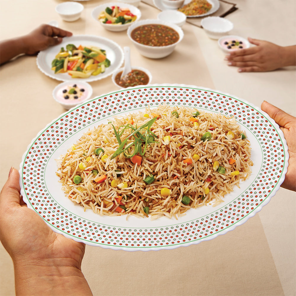 Larah by Borosil Waltz Dinner Set, 36 pc