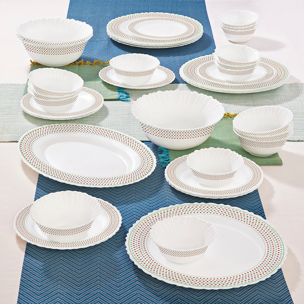 Larah by Borosil Waltz Dinner Set, 36 pc