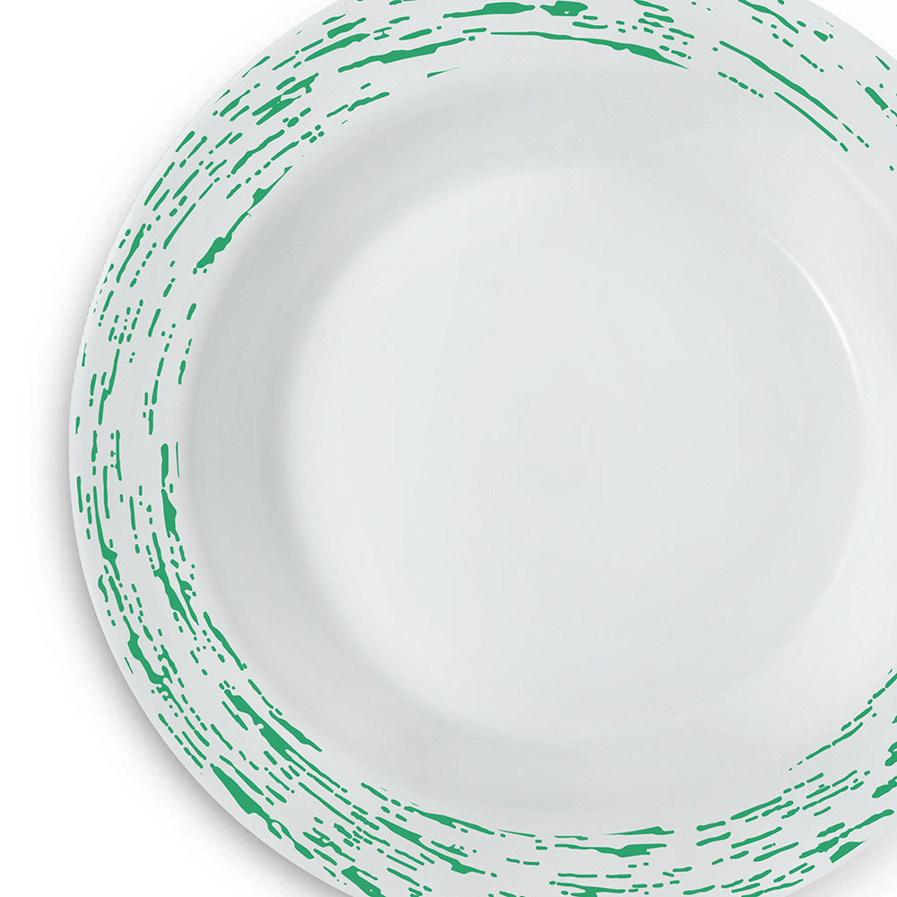 Larah by Borosil Green Nova Snack Set, 7 pc