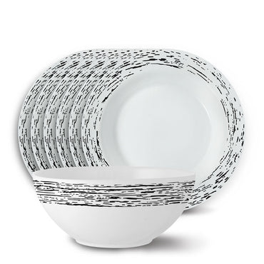 Larah by Borosil Milky Way Snack Set, 7 pc