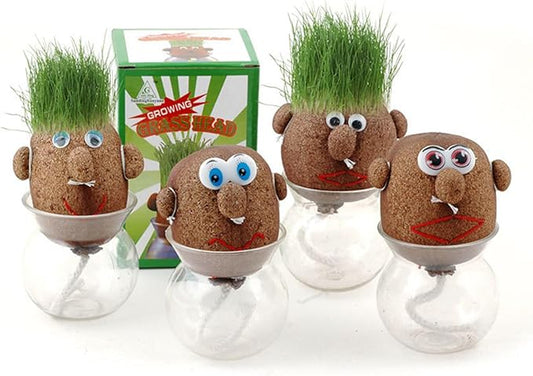 1 Pc Grass Head Doll Plant