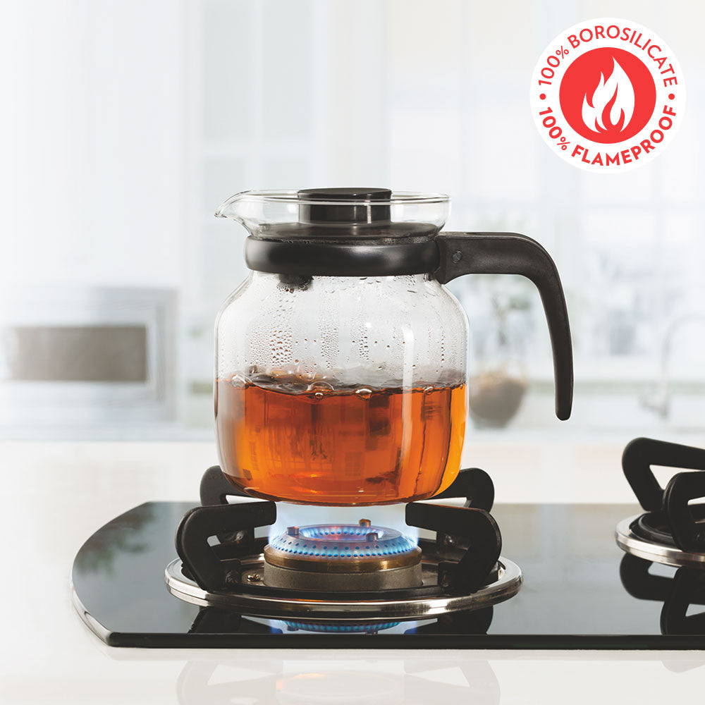 Borosil Carafe w Inbuilt Strainer, 650ml