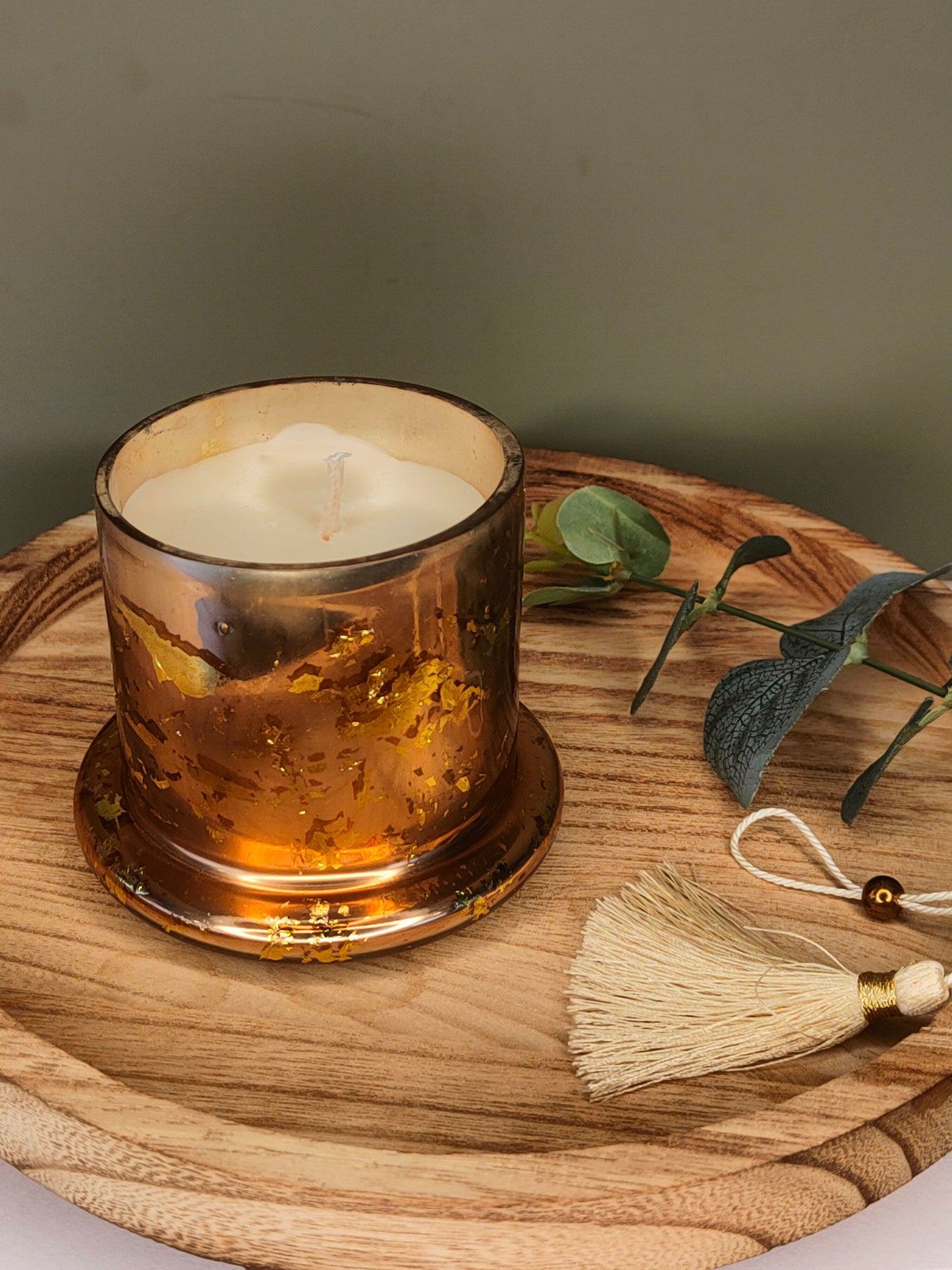 Bell Jar Candle Bronze